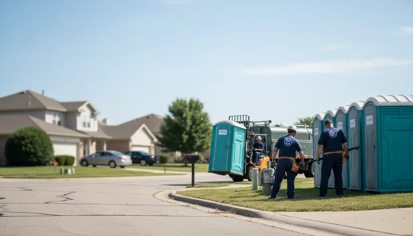 Porta Potty Rental in Dallas City, IL near me